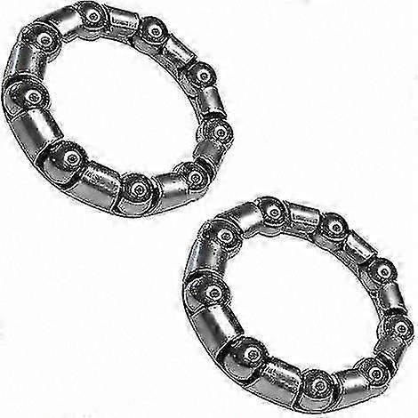 2x Ρουλεμάν κλωβού ποδηλάτου από χάλυβα 32mm 45mm 9 σφαιρών 7.94mm Universal DIY στροφαλοφόρος άξονας ποδηλάτου