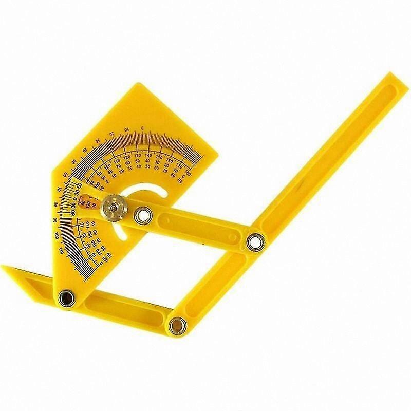 Precision Angle Finder Tool with Foldable Design for Carpentry and Measurement Projects