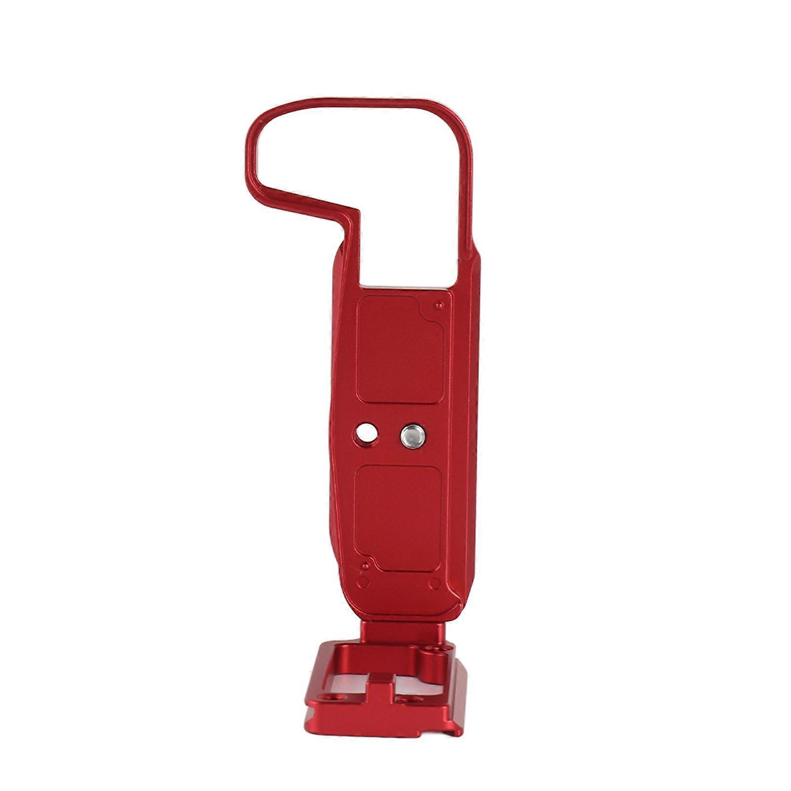 Full Metal Vertical L-Shaped Quick Release Plate Bracket Red for RP Camera