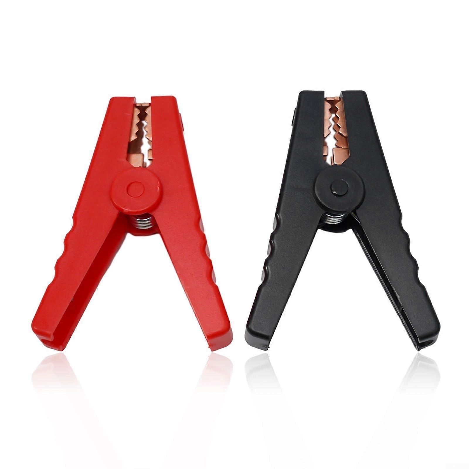 Crocodile Clips 2 Pcs Large 100A Heavy Duty For Battery Charging Current