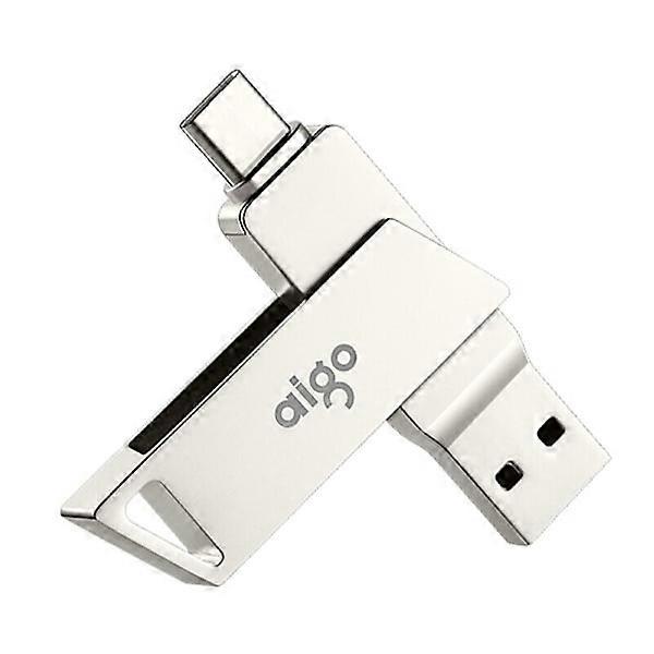 USB Flash Drive 32 GB USB C Dual Connectors, Type C 3.1 and USB 3