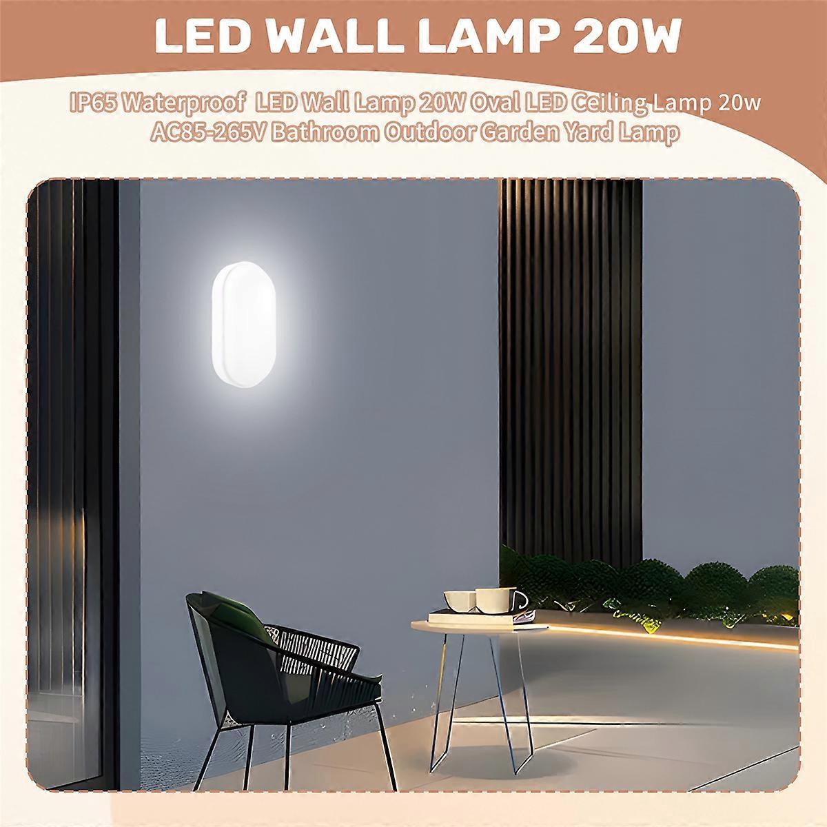 LED Wall Lamp 20W IP65 Waterproof 20w