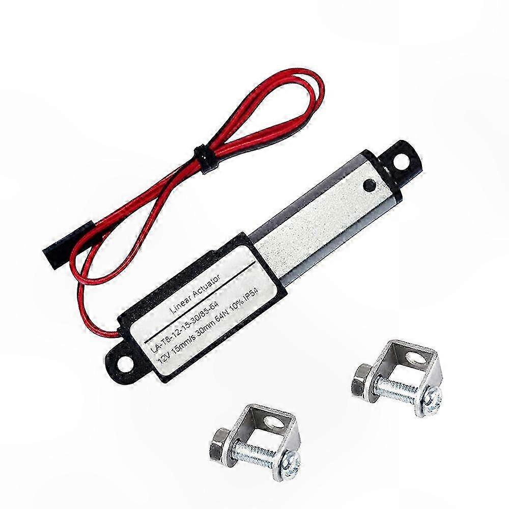 Compact Waterproof Linear Actuator, 64N Force, 0.6Inch/Sec Speed for Small Space Applications