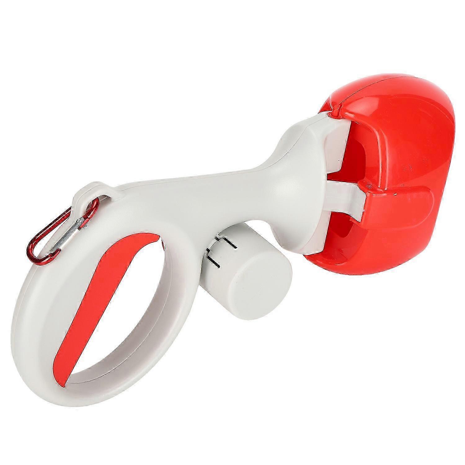 Pet Toilet Picker Dog Cat Poop Picker with High Strength Materials and Durable SpringsSmall Red