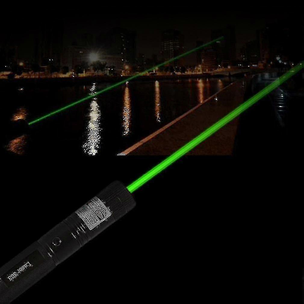 Adjustable Focus 532nm Green Laser Pointer Light SD303