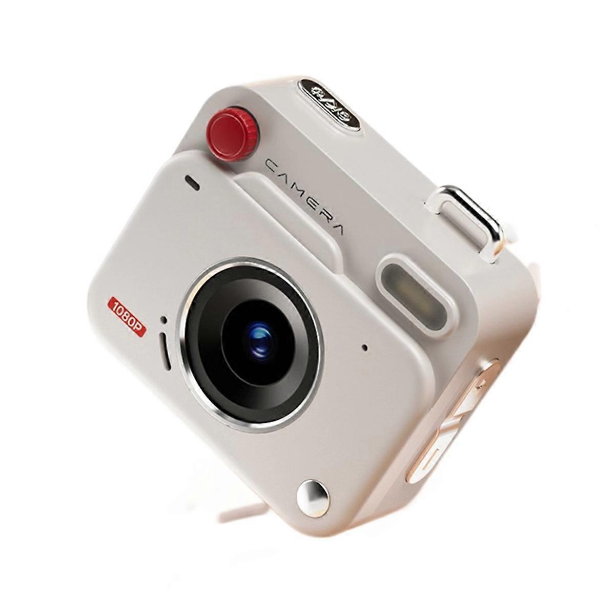 HD CCD Retro Mini Compact Digital Camera 1080P 800W with Screen Outdoor P ography Travel P ography Video Camera,B