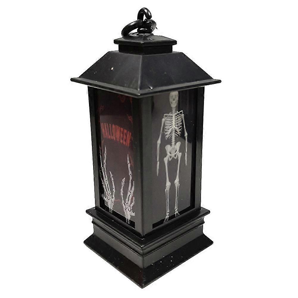 Halloween LED Skull Pumpkin Lantern Night Light Decoration