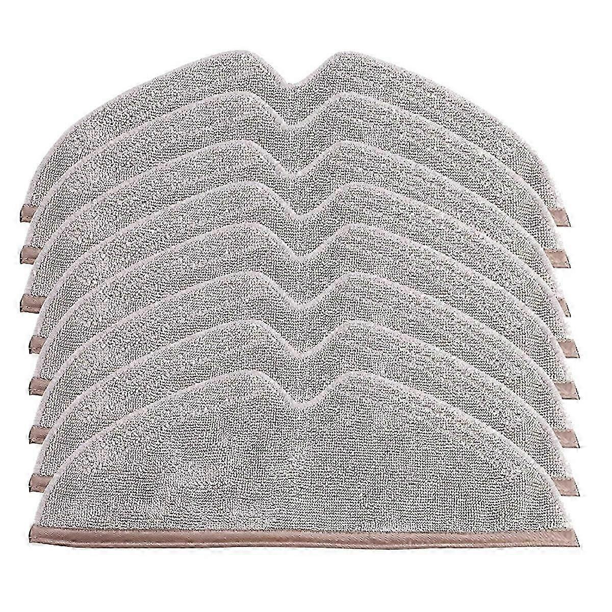 8PCS Replacement Spare Microfiber Mop Cloth Pad for