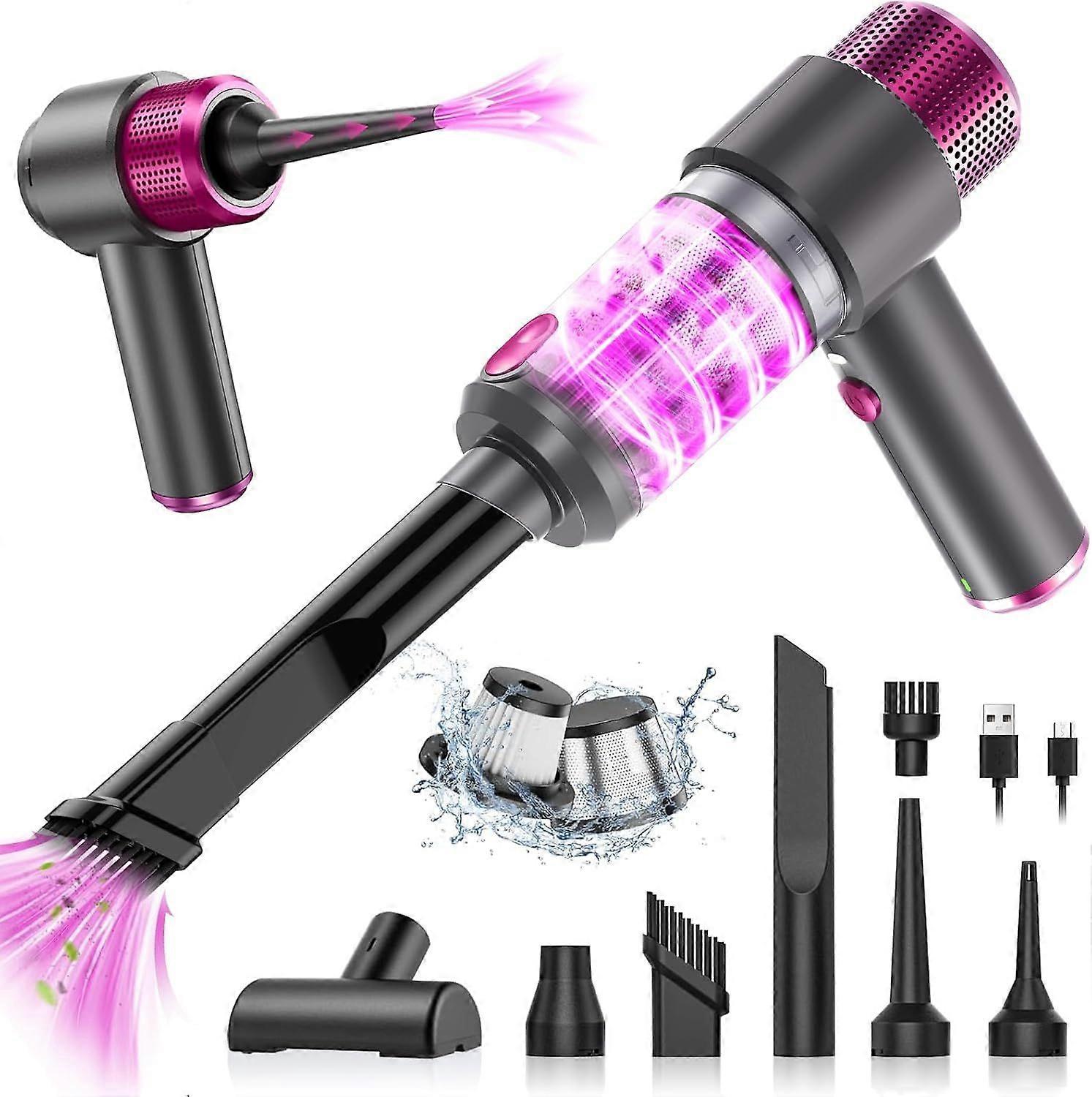 Wireless Desktop Car Vacuum Cleaner Handheld Blowing and Suction Small Mini Rechargeable Vacuum Cleaner