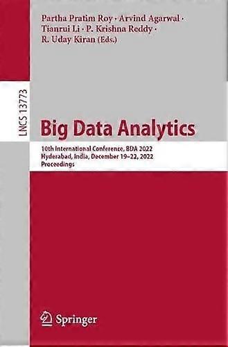 Big Data Analytics Paperback