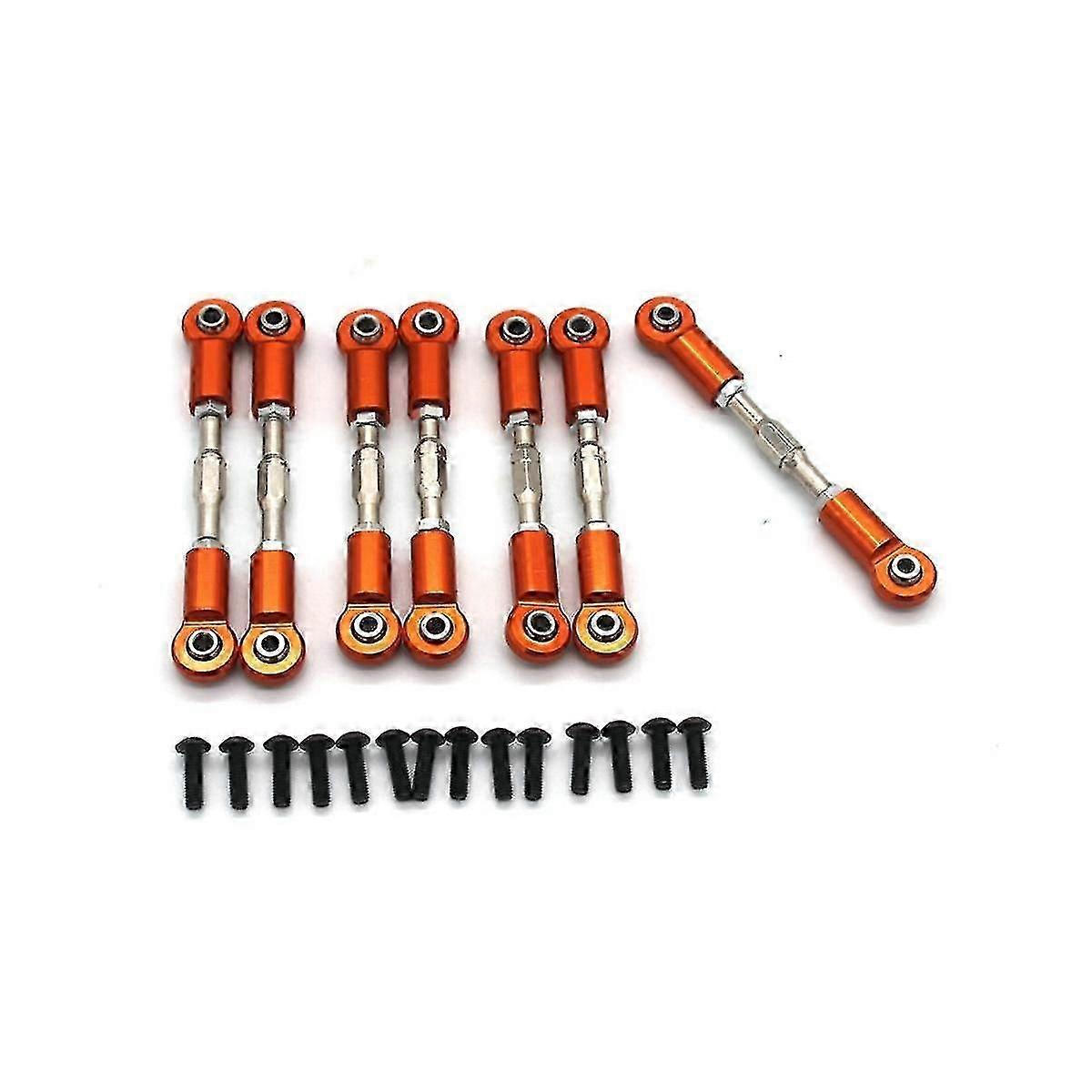 Metal Front And Rear Link Set Steering Rod Servo Rod For Zd -10 Dbx10 1/10 Rc Car Upgrades Parts,or