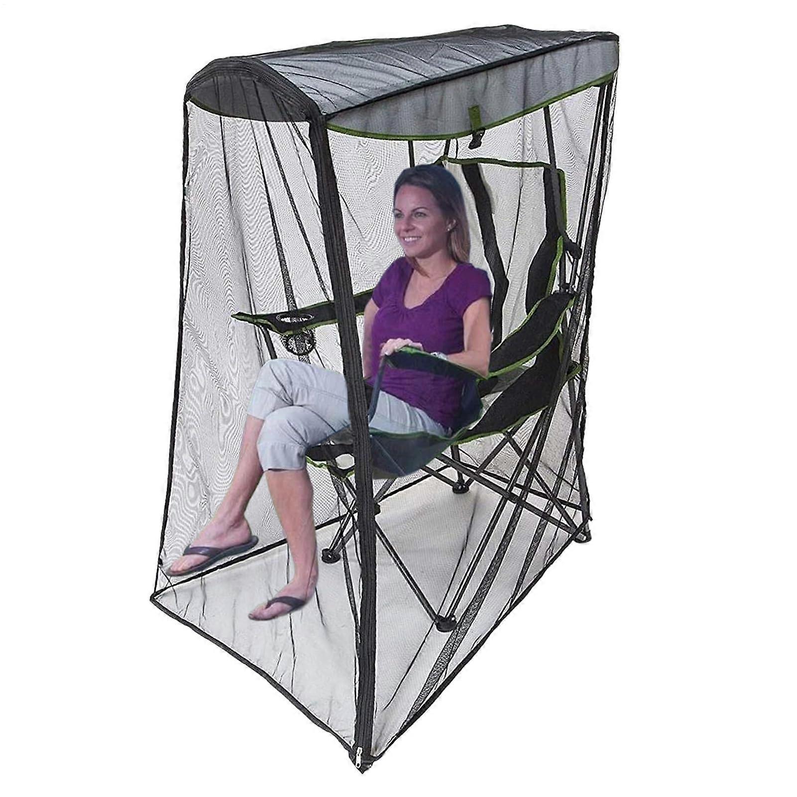 Fly Net Compact Size Waterproof Rain Sun Shelter For Outdoor Patio Travel Hiking Garden Backyard Camping Nylon Mesh