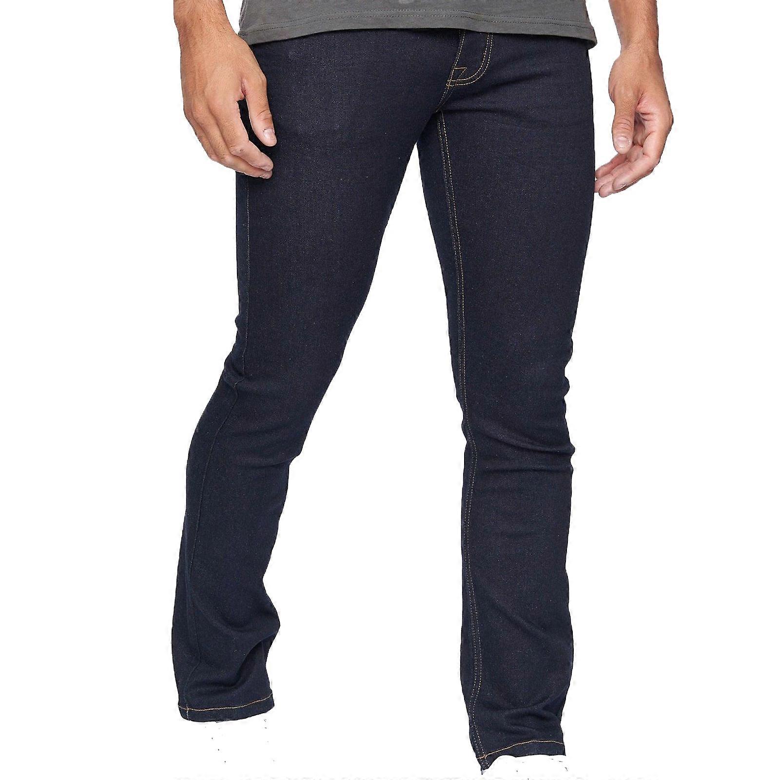 Crosshatch Buraca Slim Fit Jeans Indigo Wash