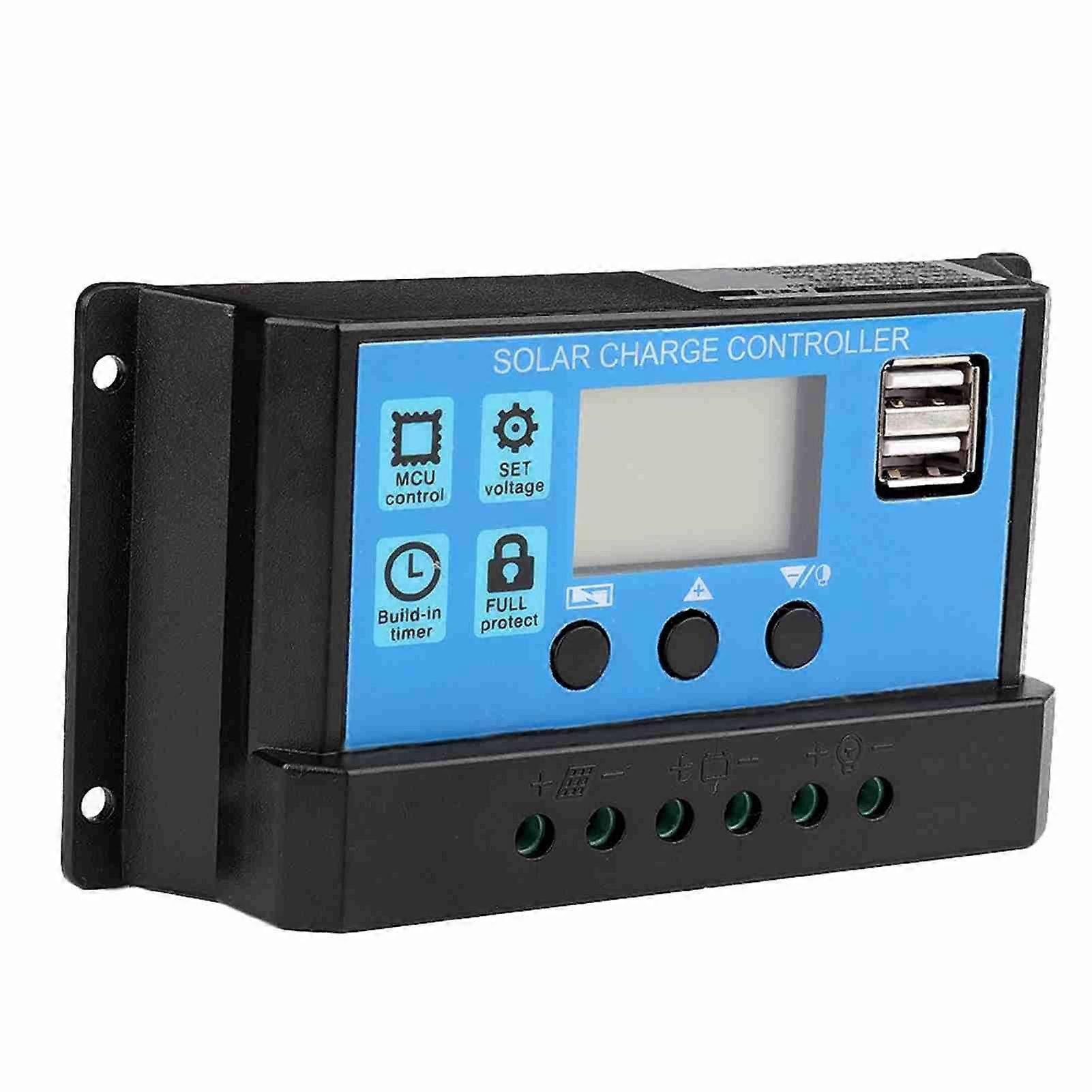 50A 12V 24V Auto Solar Charge Controller PWM Controller(50A)