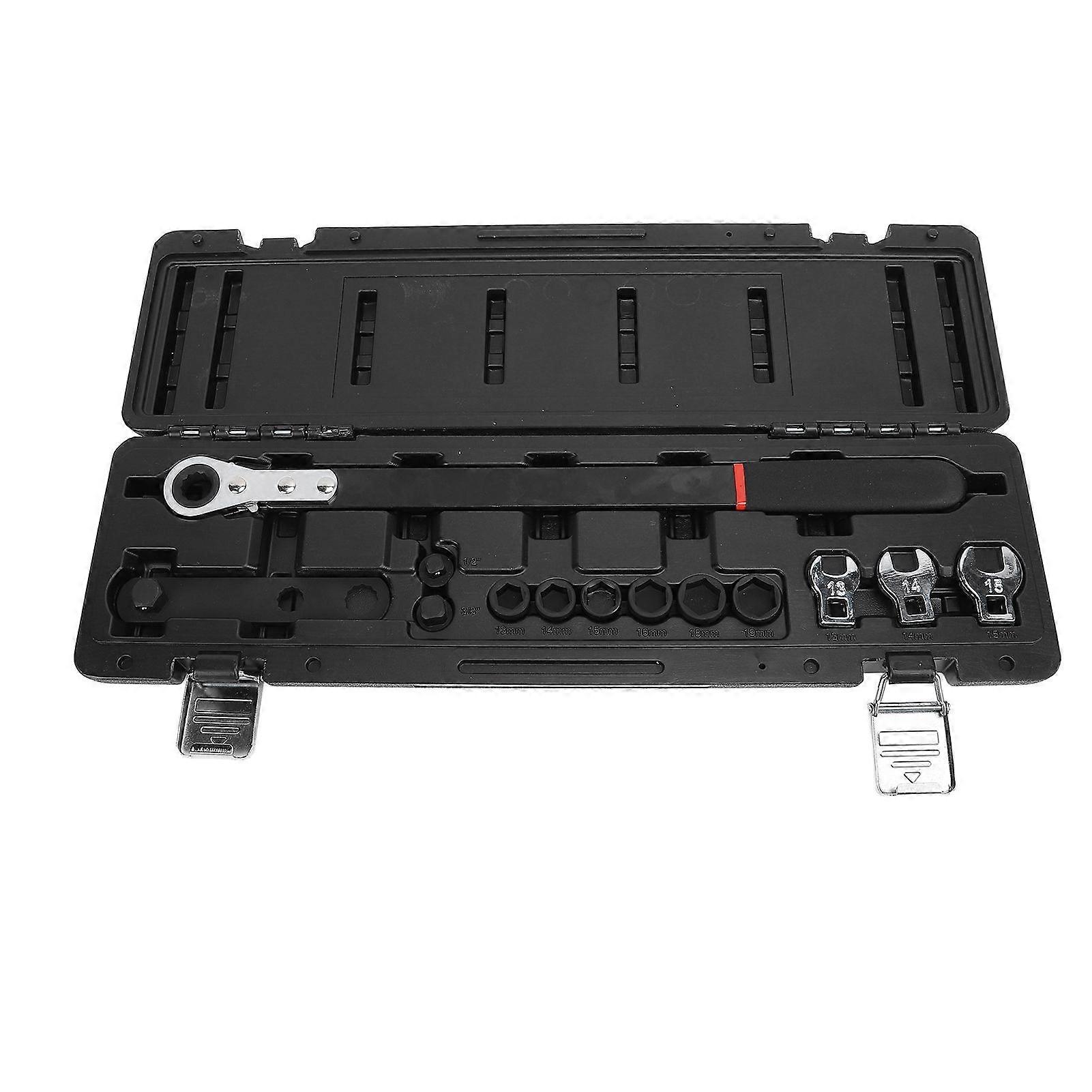 ラチェット式蛇行ベルトツール 使いやすい 頑丈なラチェット式蛇行ベルトテンショナーツールキット 車の修理用