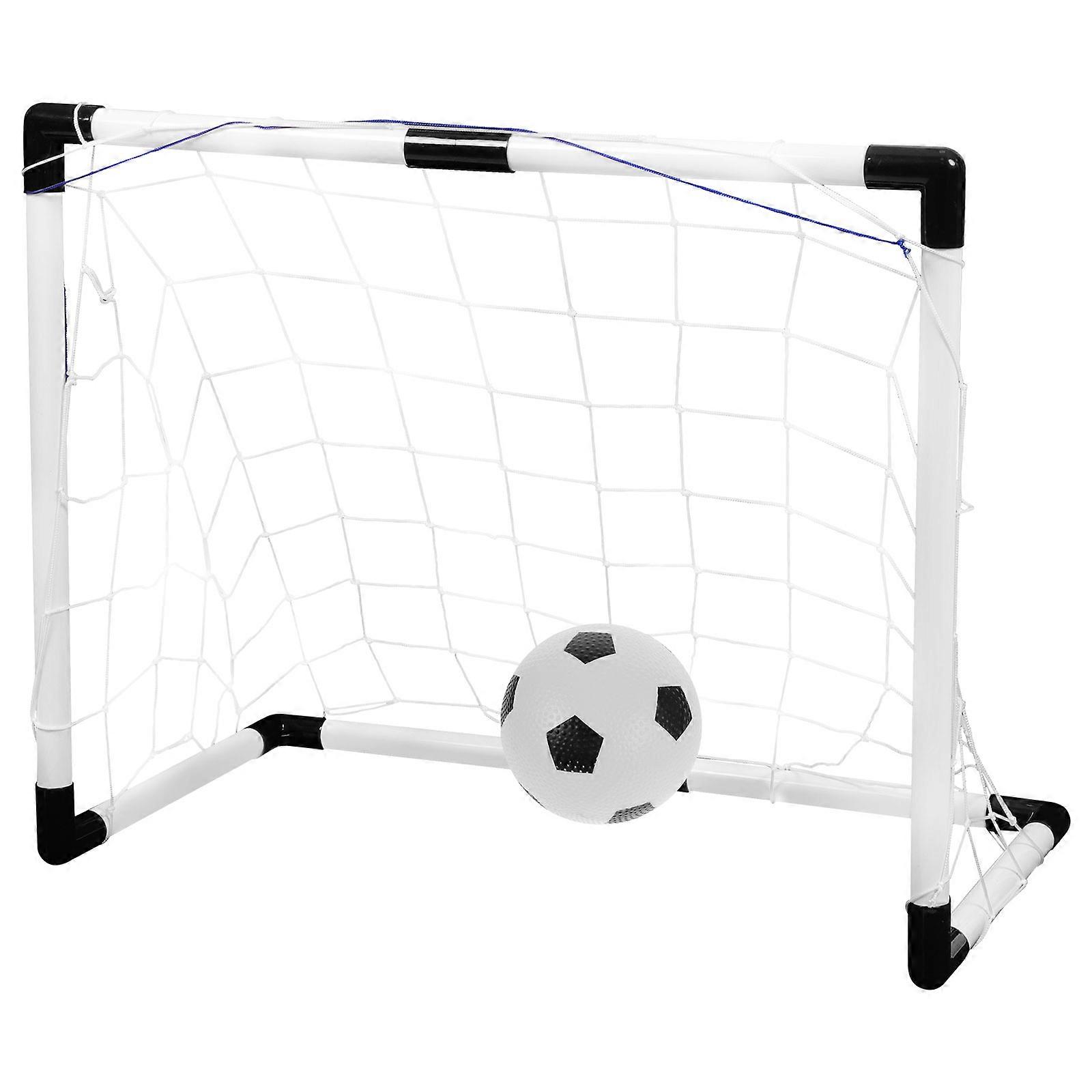 Soccer Goal Toy Plastic Football Training Equipment for 1Set Portable