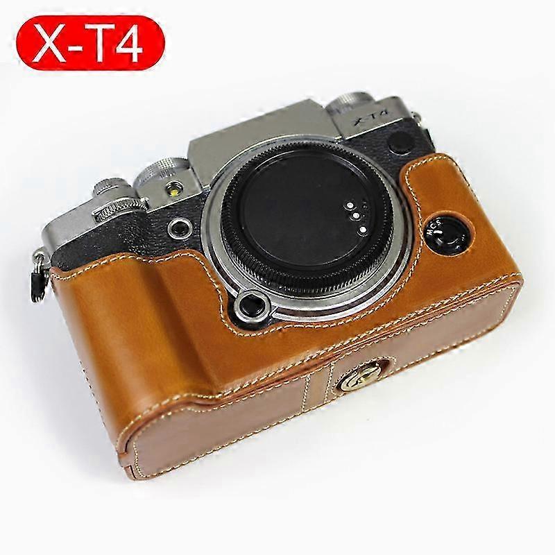 Leather Protect Half Case Grip for Fuji Fujifilm X-T1 X-T2 X-T3 X-t4 XT1 XT2 XT3 XT4 Camera