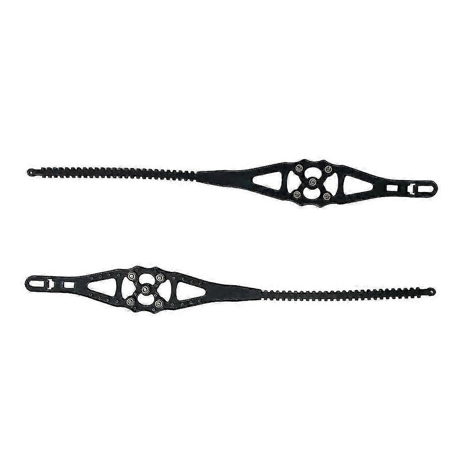 2/4/6pcs Emergency Double Grooves Anti-skid Chains Non-slip Car Anti-skid Snow Chains Wheel Snow Chain For Tire Width 165-275mm
