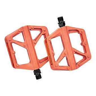 Dichtungslager Fahrräder Plattformpedale Ersatz Nylon Fahrräder Flachpedale Breite flache Fahrradpedale Langlebiger Stern Blau