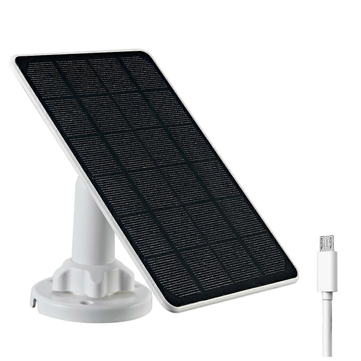 3W Solar Panel for Security Camera Outdoor IP65 Waterproof,A