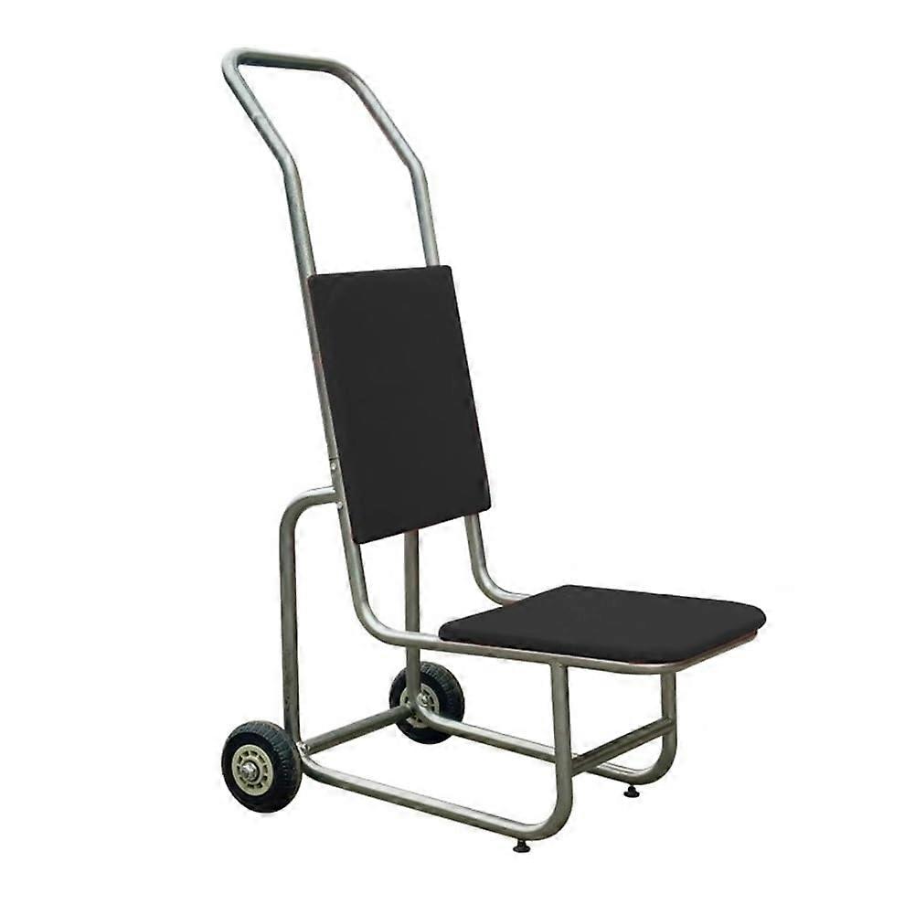 HeavyDuty Chair Transport Dolly Rubber Wheels For Stackable And Banquet Chairs For Events And Catering Setup