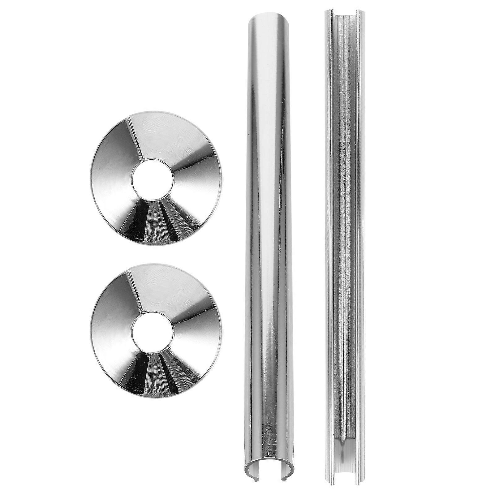 Escutcheon Replacement Plate Pipe Cover Collar for Water Pipe 8Sets