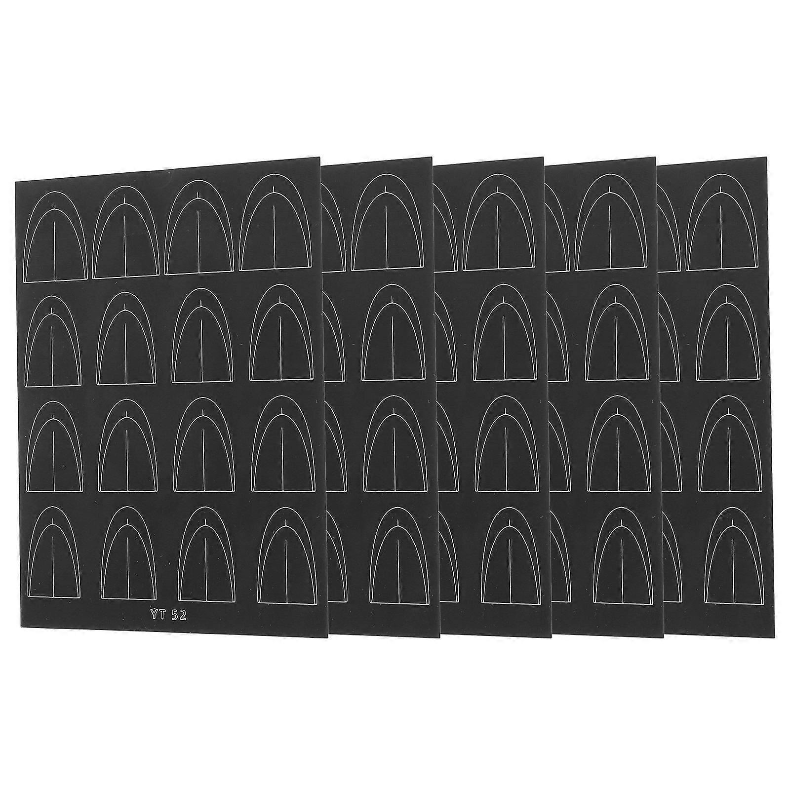 French Tip Stickers French Tip Nail Stickers for Accurate Positioning 15 Sheets
