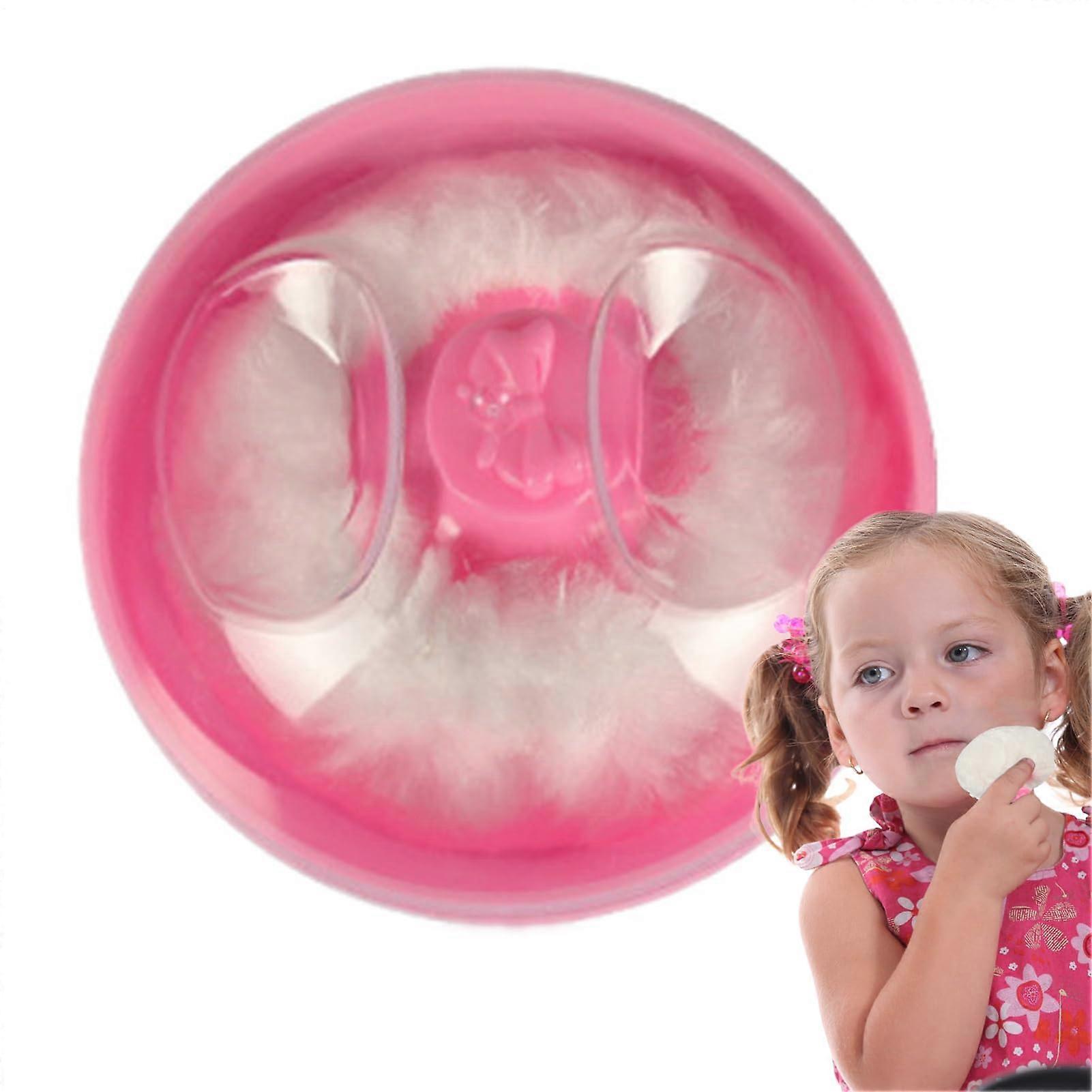 Loose Powder Container Baby Powder Puff Box, Body Powder Dispenser With Puff, Portable Makeup Case With Secure Closure
