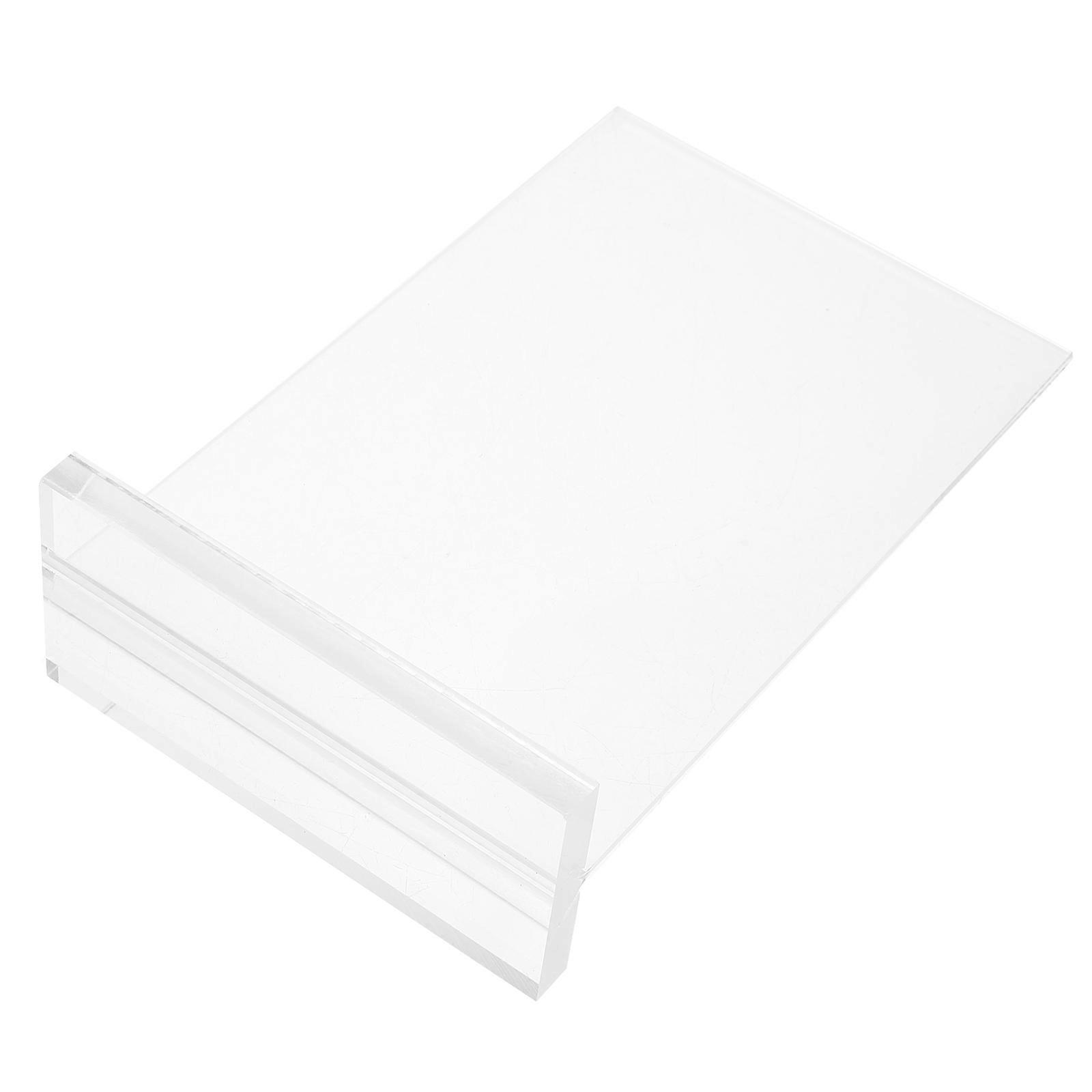 Practical Acrylic Display Stands Suitable For School Use Transparent Color 24Pcs