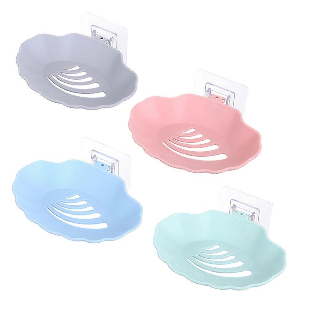 Soap Container Wall-Mounted for Holding Soap 8Pcs Creative Holders