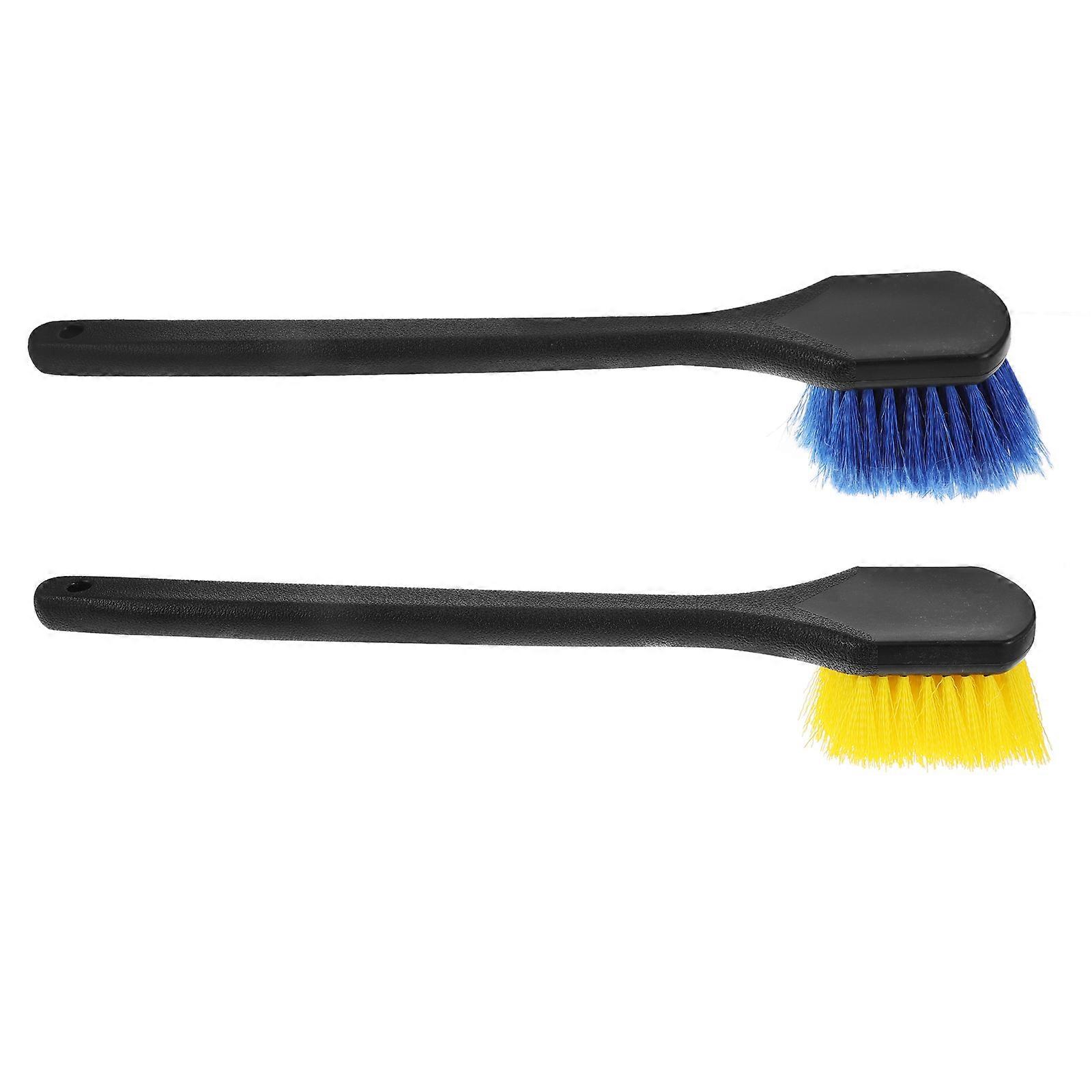 Auto Wheel Cleaning Brush Long Handle for Tire Cleaning 4Pcs Set