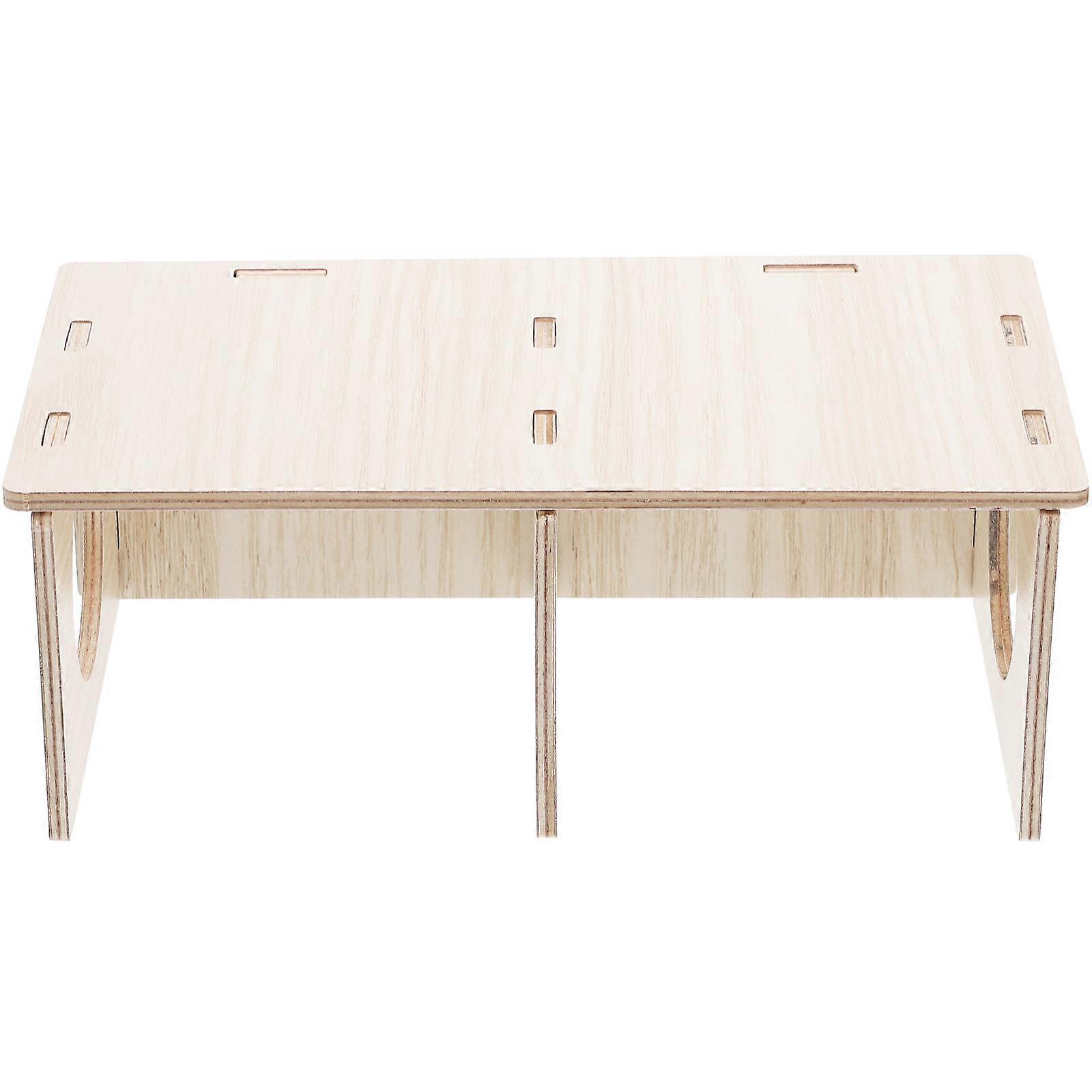 Hamster Wooden Hideout for Sleeping and Playing 8Pcs Pack