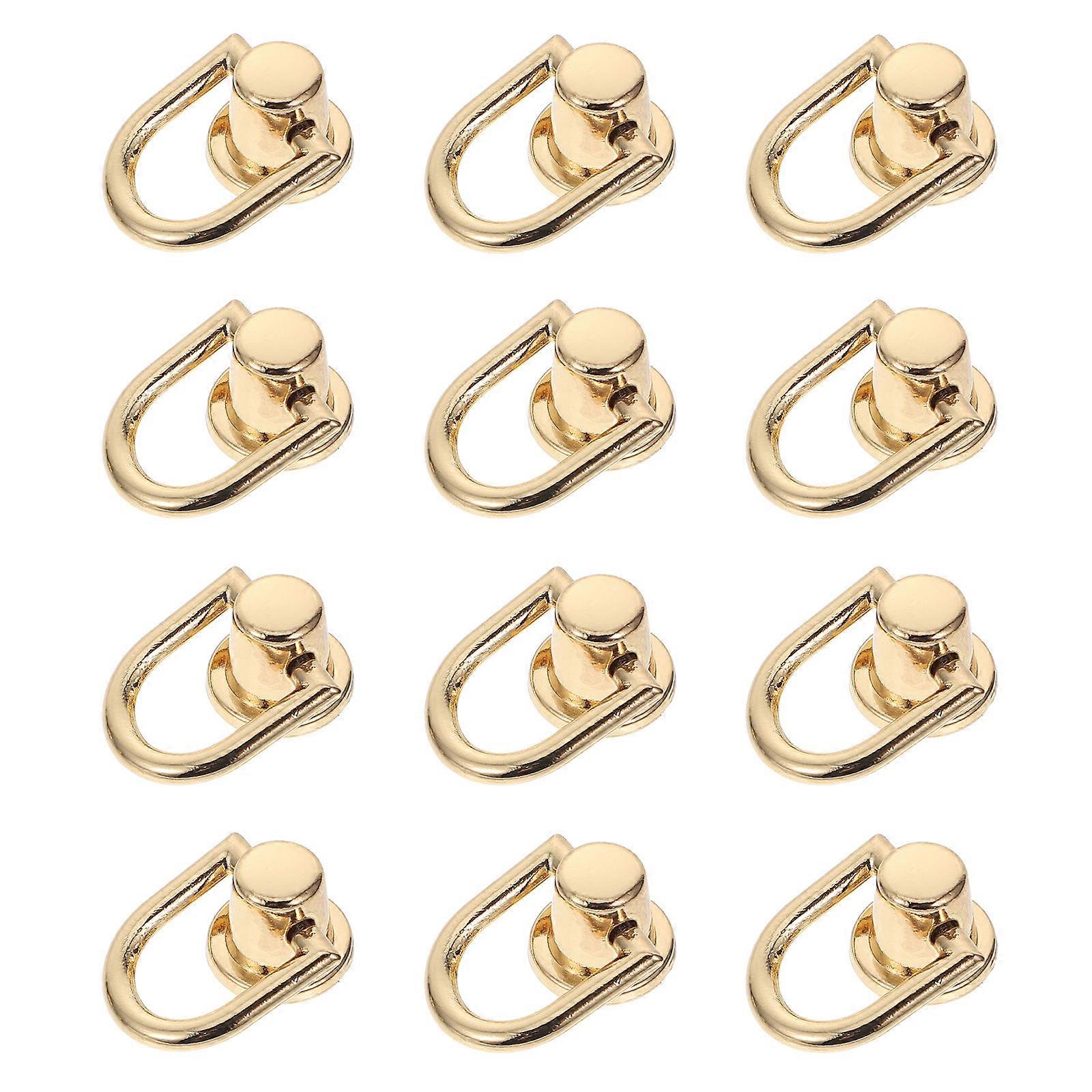 Luggage Suitcase Buckle D-Shaped For DIY Enthusiasts 2.50X1.50X1.00CM Decorative Use 40 Sets