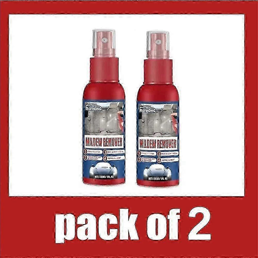 2PCS Automobile Mildew Remover Automobile Interior Seat Mat Ceiling Mildew Mildew Mildew Removal Cleaning and Maintenance Spray