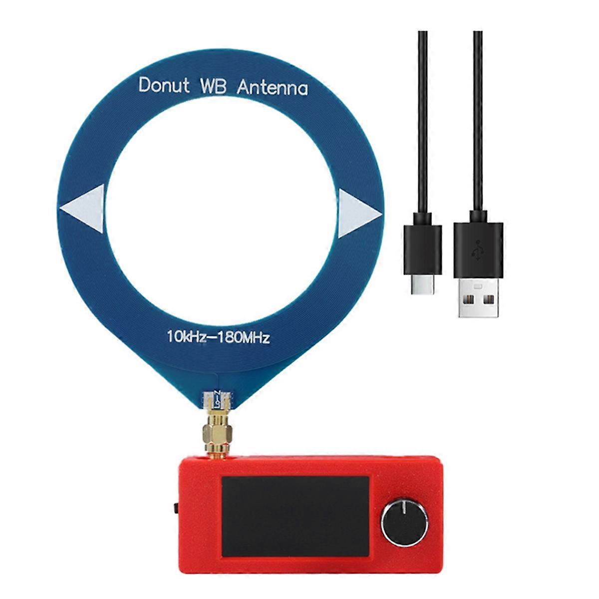 SI4732 Mini Radio Receiver 10-180Mhz Portable Pocket Radio with LSB USB AM FM Bands and Mini Loop A