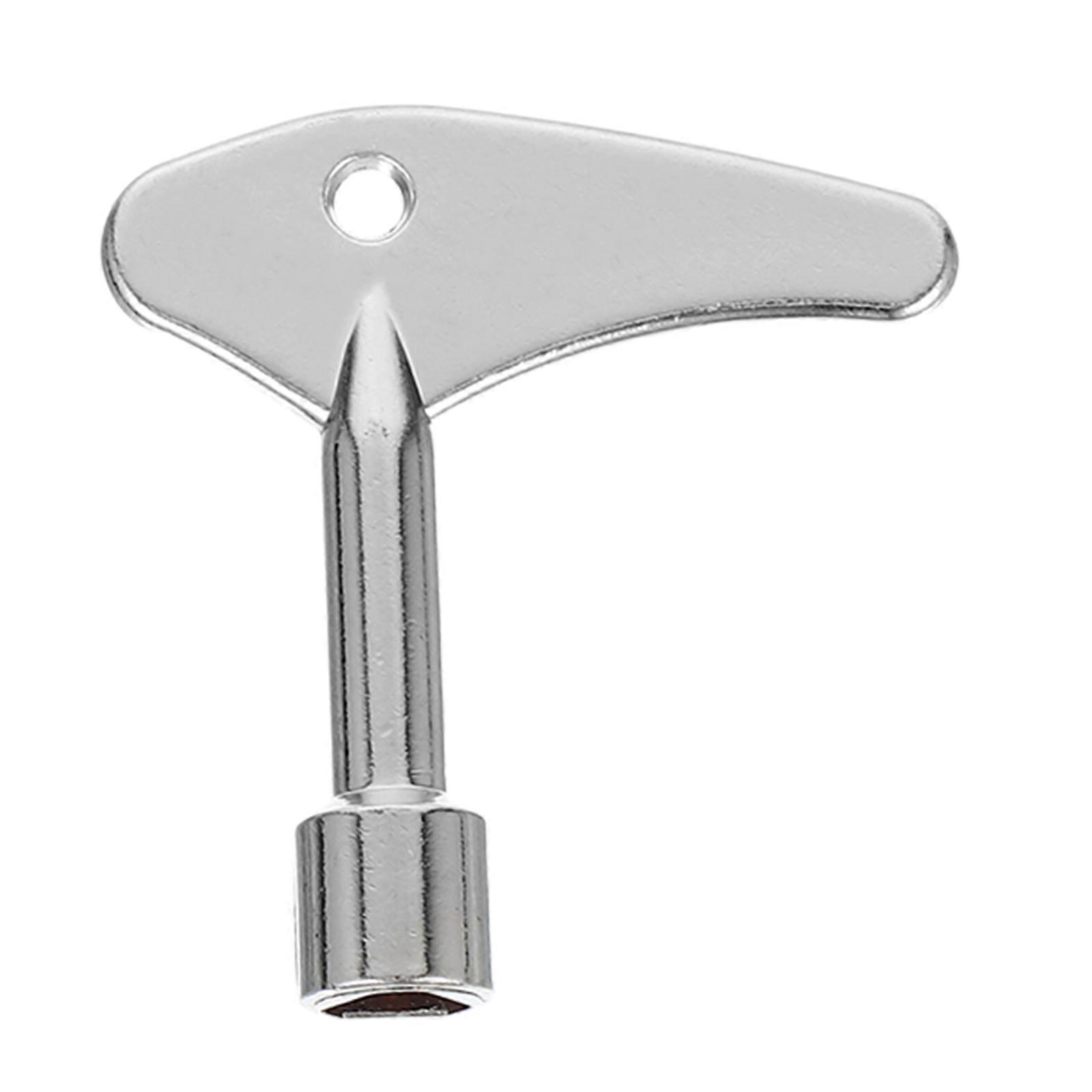 Universal Elevator Door Triangular Key for Emergency Access Stainless Steel