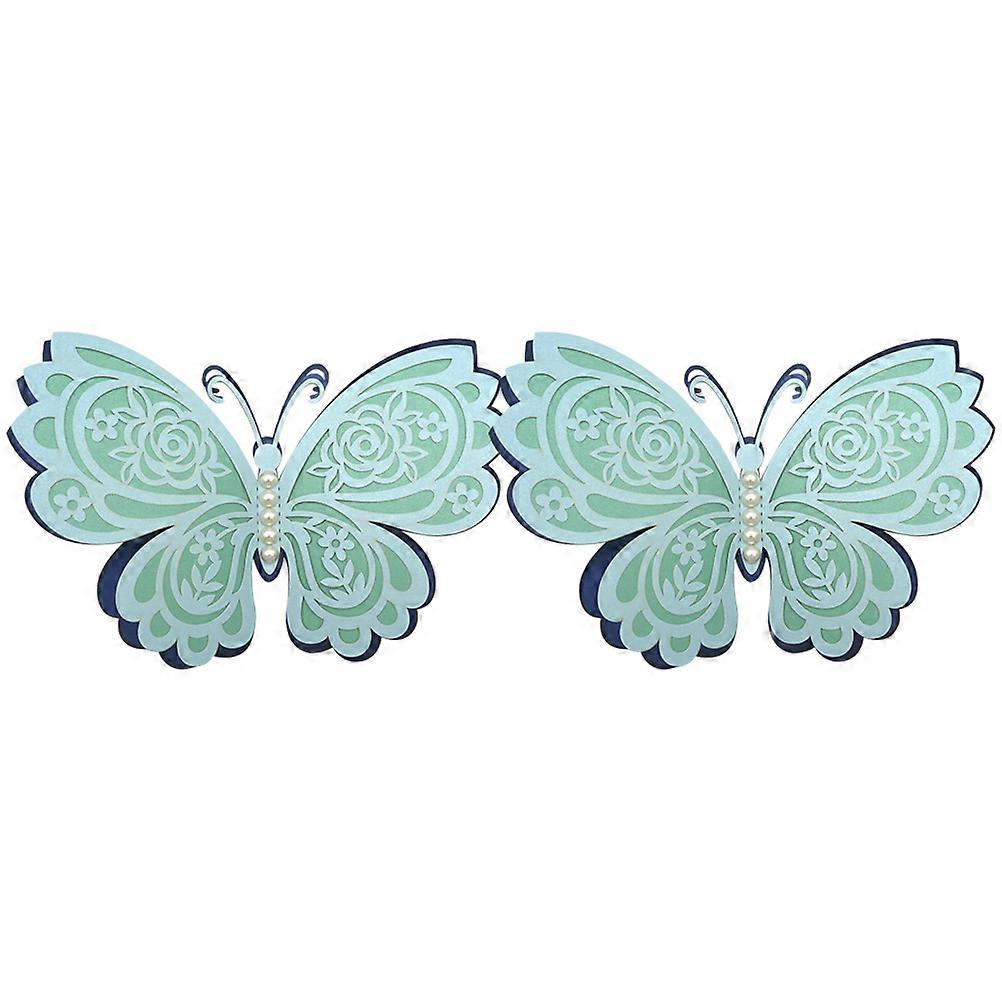 3D Butterfly Wall Decals for Decor 10Pcs Removable DIY Wall Decals