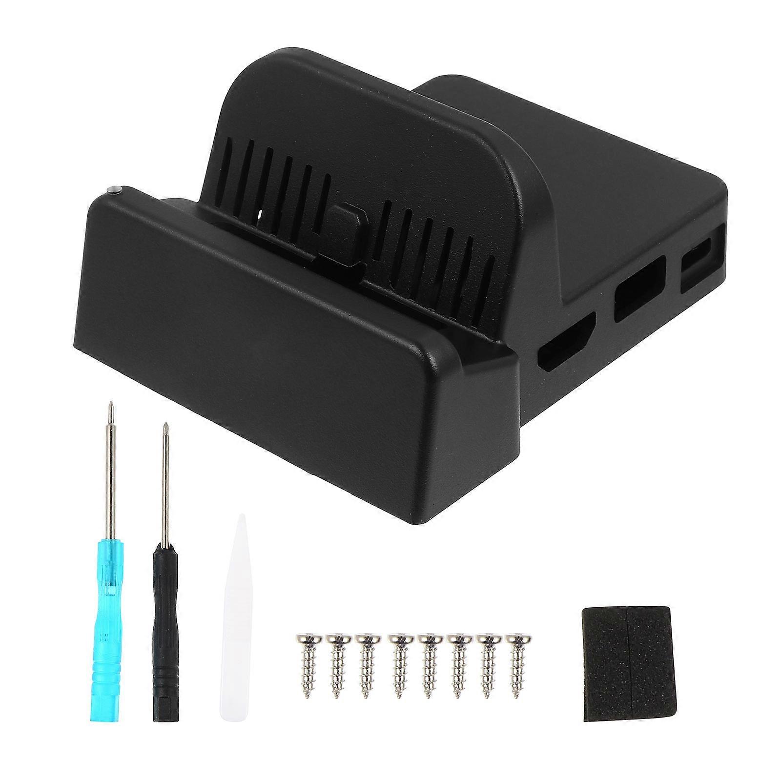 Base Compatible for Switch DIY Game Machine Charge Dock 2Sets