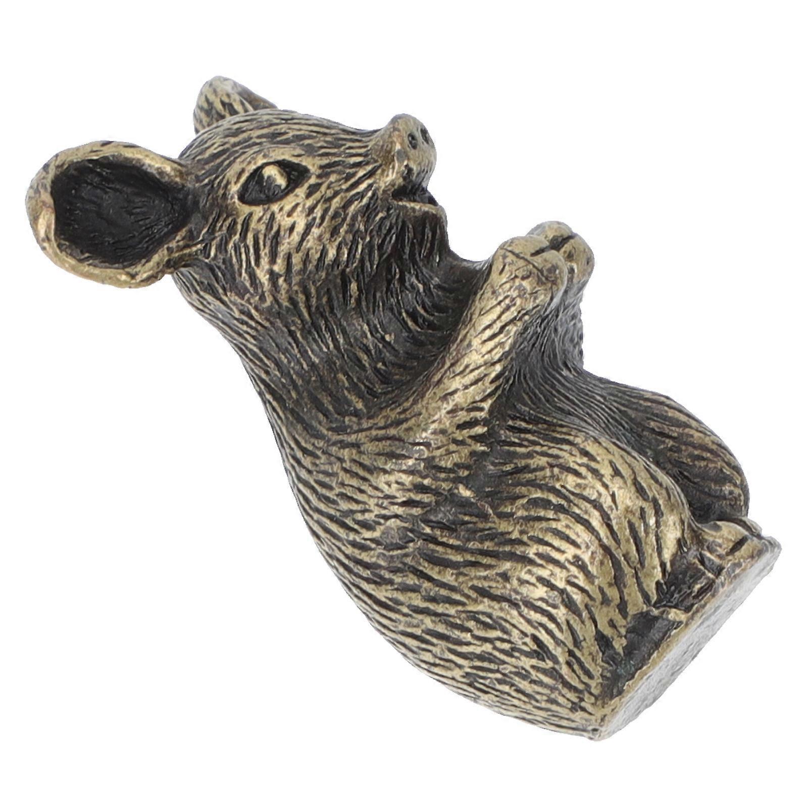 Desktop Copper Decor Mini Disk Incense Stand Sleep Assistance Dormitory Use 1Pc