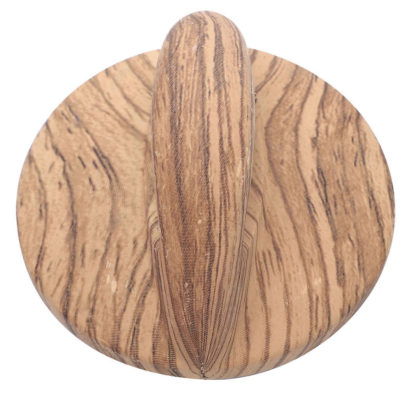 Universal Pot Lid Replacement Knobs 2Pcs Anti-scald Cookware Knob Light Brown Simple Design Kitchen Use