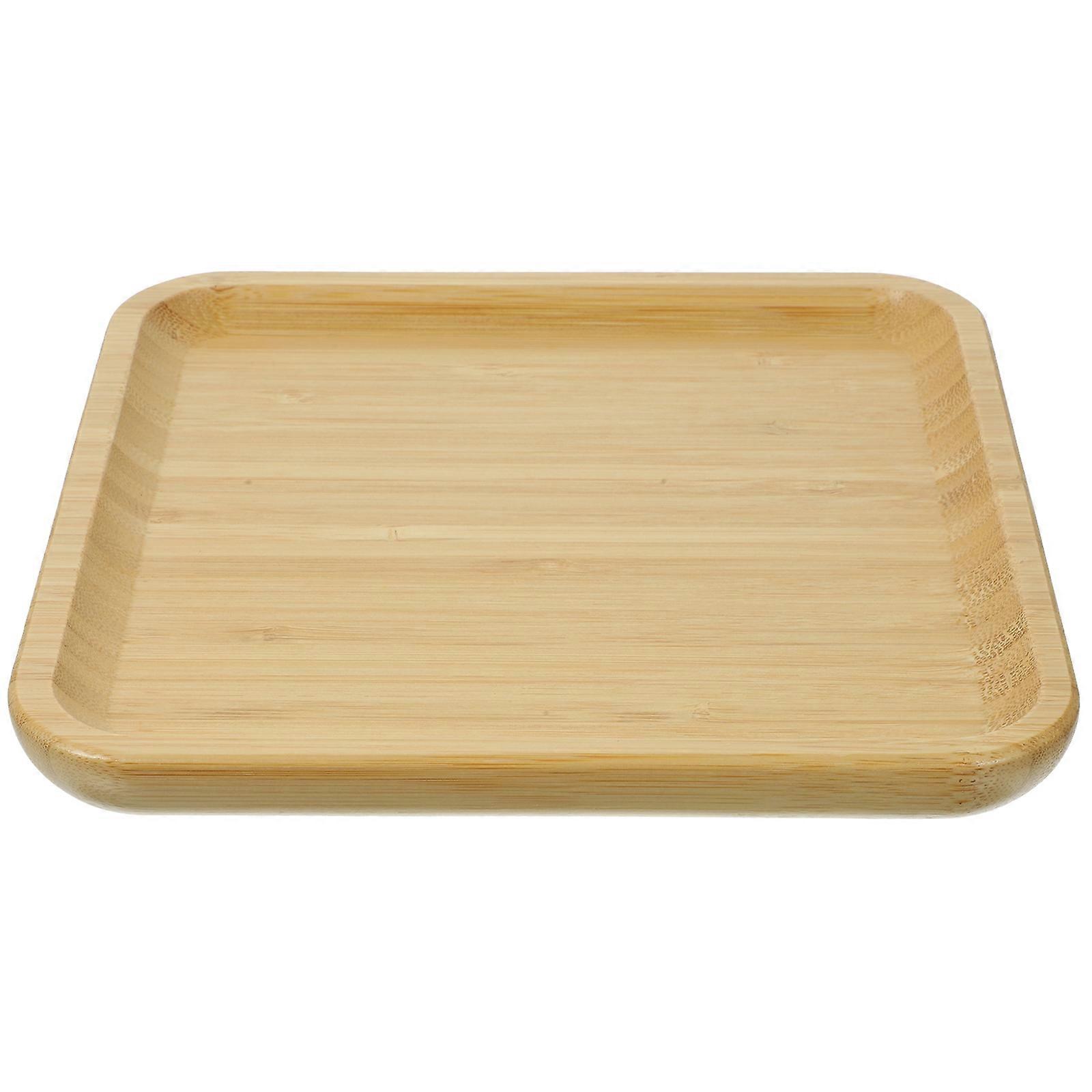 Trinket Tray Jewelry Bowl Dish 5Pcs Square Design For Home Use Assorted Color Storage