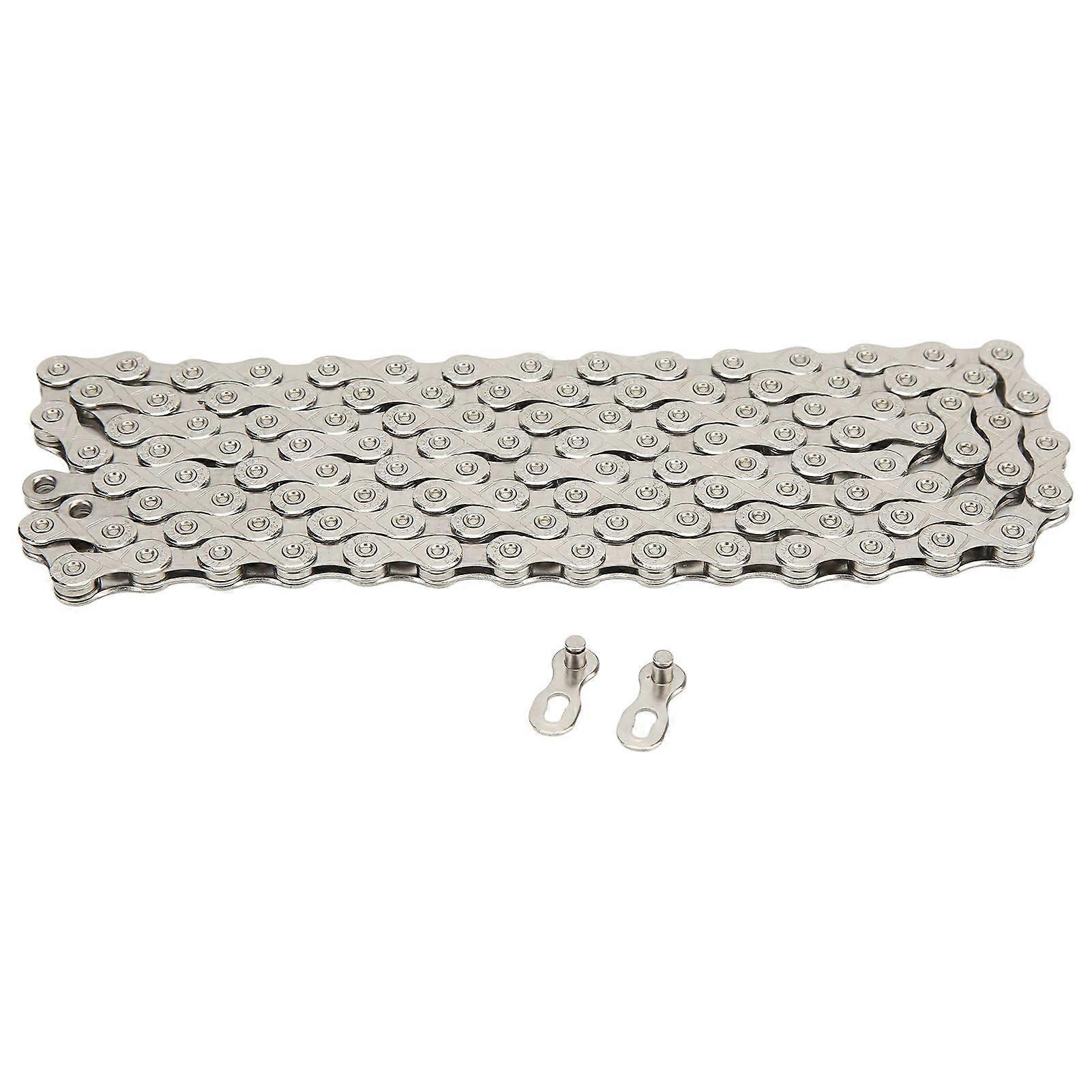 11 Speed Chain 116 Links Rust Proof Tensile Resistant Sensitive Bike Chain for Road Mountain Folding Bikes