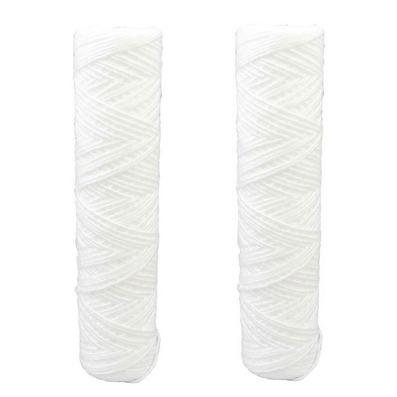 2x Sediment 5-100um Micron Water Filter Cartridges Fits All 10" Reverse Osmosis