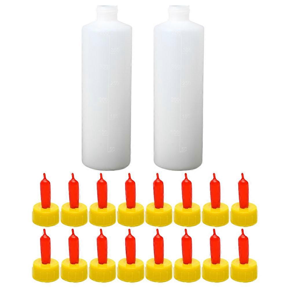 Goat Milk Bottle Feeding Nursing Set with Pacifiers 5Sets for Livestock Use