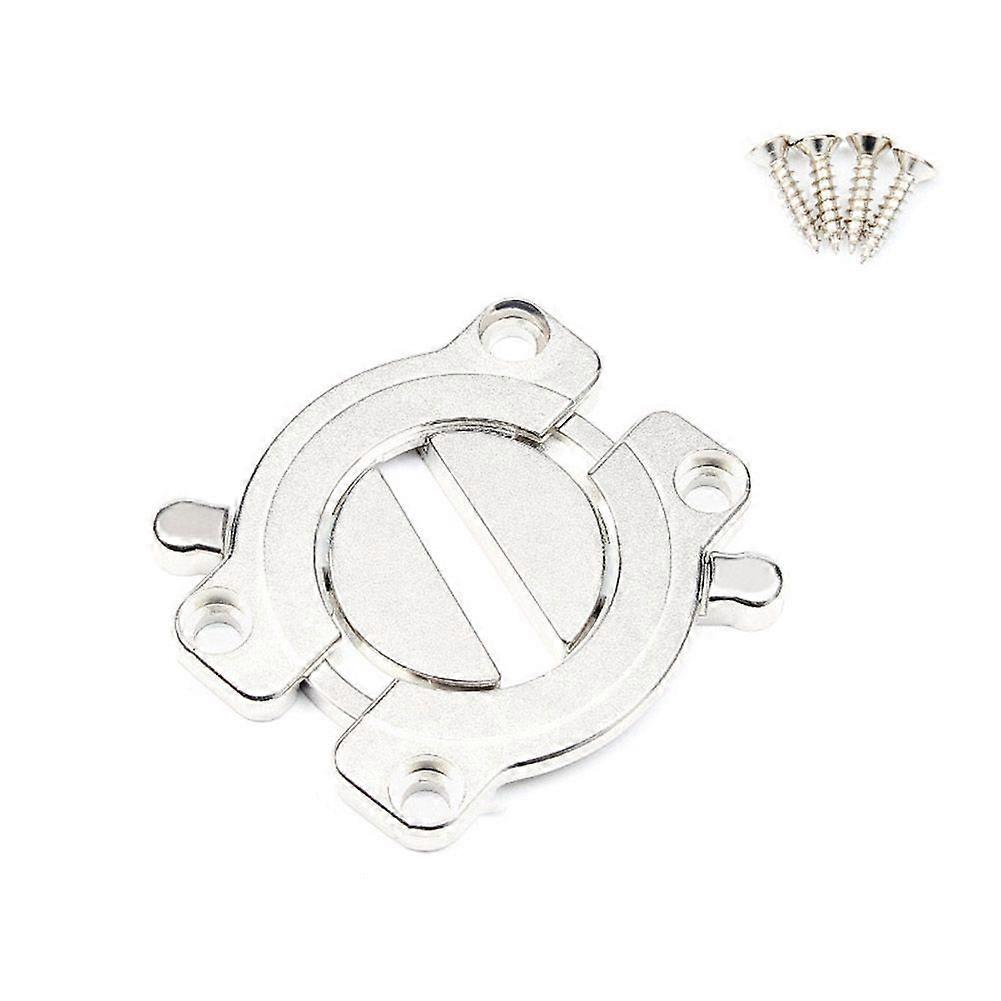 Desktop Assemble Connector Zinc Alloy Fasten Connector Extrusion Hinges Invisible Concealed Barrel Hinge Bearing