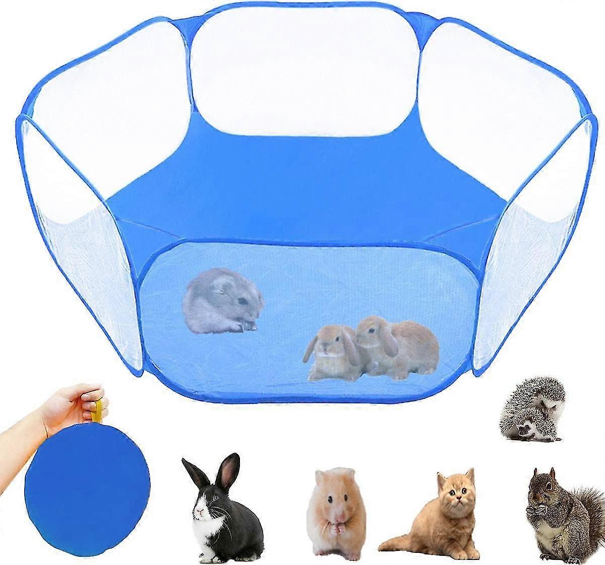 Μικρή σκηνή ζώων, κλουβί ερπετών, αναπνεύσιμο διαφανές pet playpen ποπ ανοικτό υπαίθριο/εσωτερικό φράκτη άσκησης, φορητό φράκτη ναυπηγείων