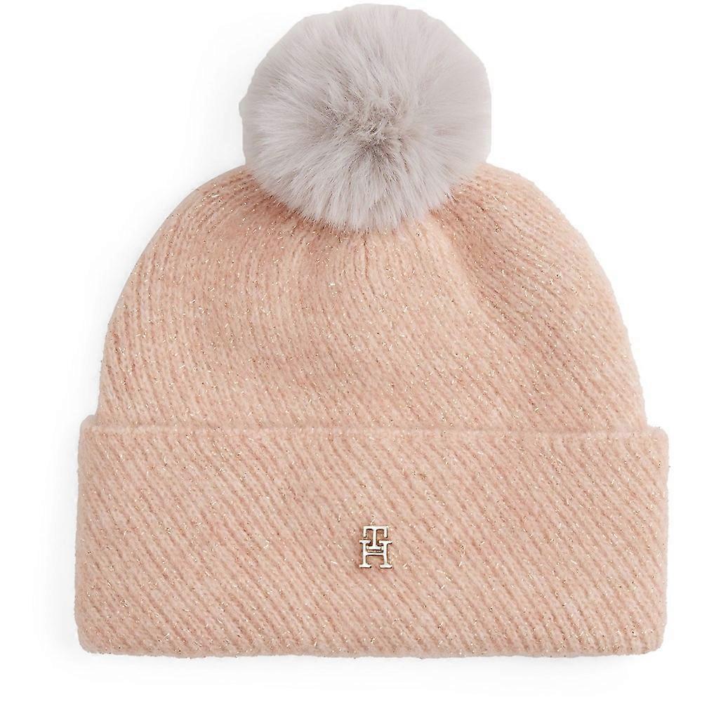 Caps Tommy Hilfiger Pom Pom Beanie Lurex AW0AW17992TQ6