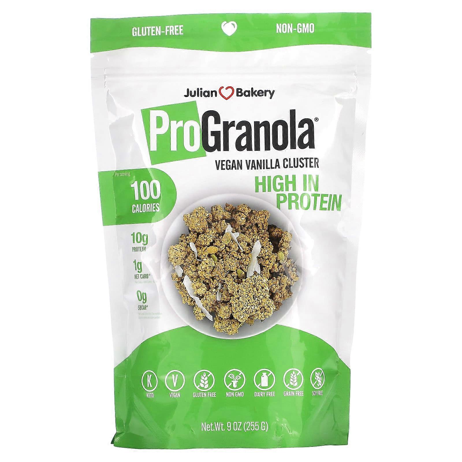 ProGranola, Vegan Vanilla Cluster, 9 oz (255 g)