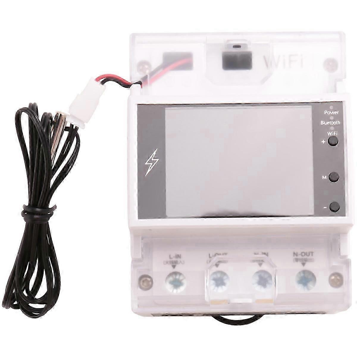 AT4PTW WIFI Tuya Din Rail Digital Thermostat Incubator Temperature Controller with Timer Switch AC22
