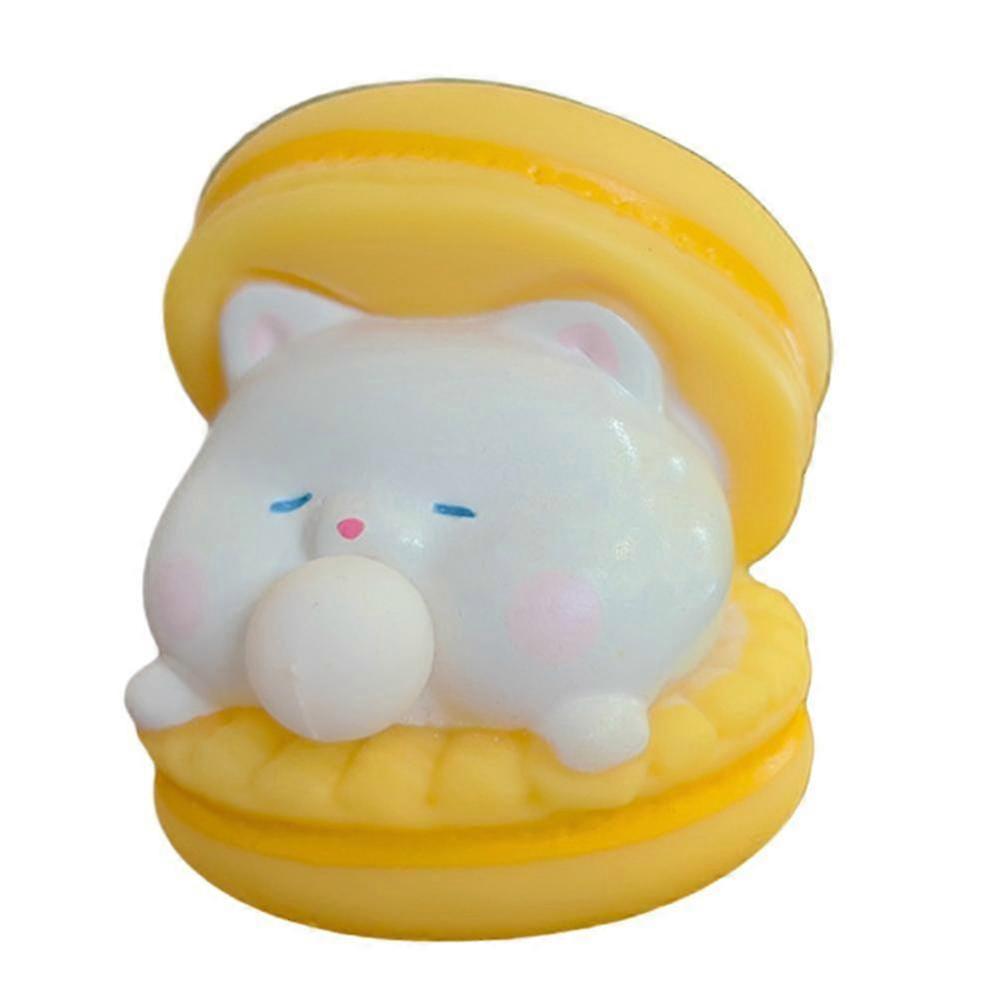 25-26 Bubble Macaron Blasting Decompression Toy Creative Cartoon Cute Decoration